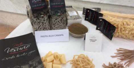 Ancora una novità dalla Pasta Vesuvio: la pasta alla canapa!