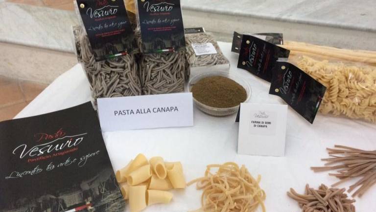 Ancora una novità dalla Pasta Vesuvio: la pasta alla canapa!
