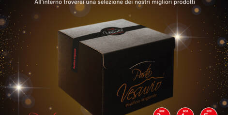 Regala il gusto autentico del Natale con il Box Pasta Vesuvio!
